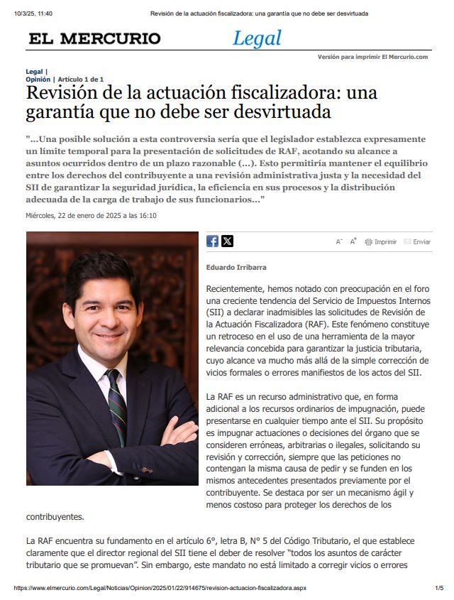 📢 Inadmisibilidades en las RAF: ¿Vulneración de&nbsp;derechos?